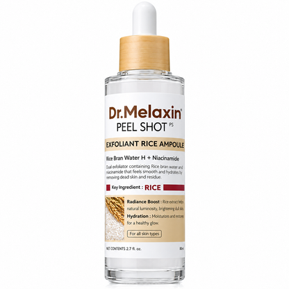 Dr.Melaxin Peel Shot Exfoliant Rice Ampoule