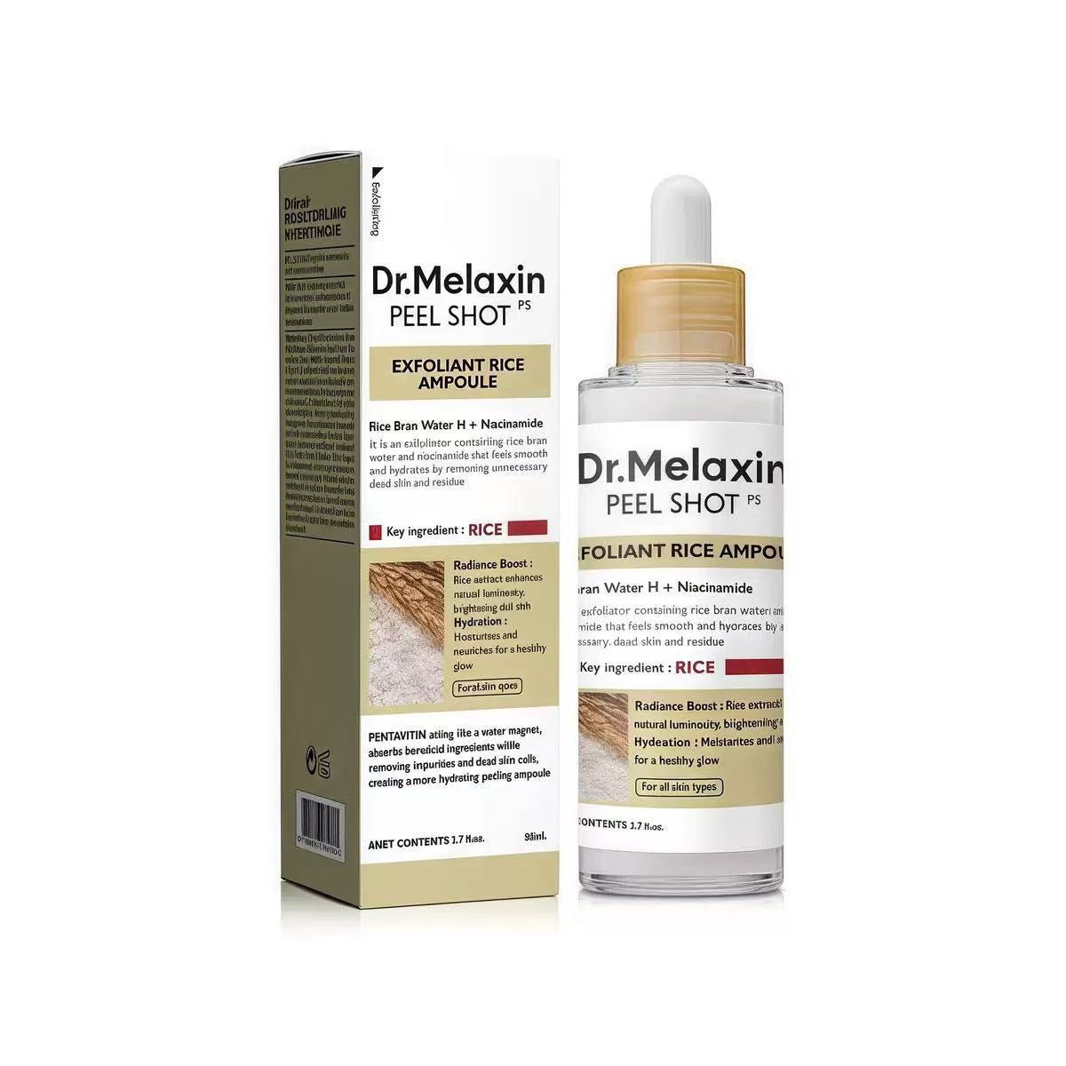 Dr.Melaxin Peel Shot Exfoliant Rice Ampoule