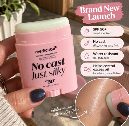 Medicube PDRN Silky Sunscreen Stick SPF 50+